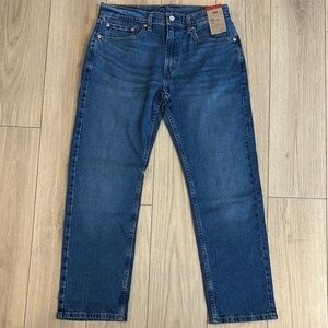 NWT Levi's Men’s 505 Regular Fit Straight Leg Jeans Size 32x30